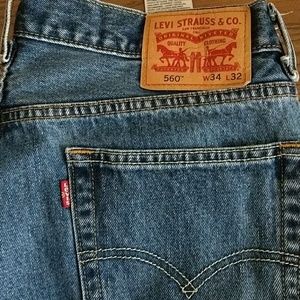 Men's Levi blue jeans